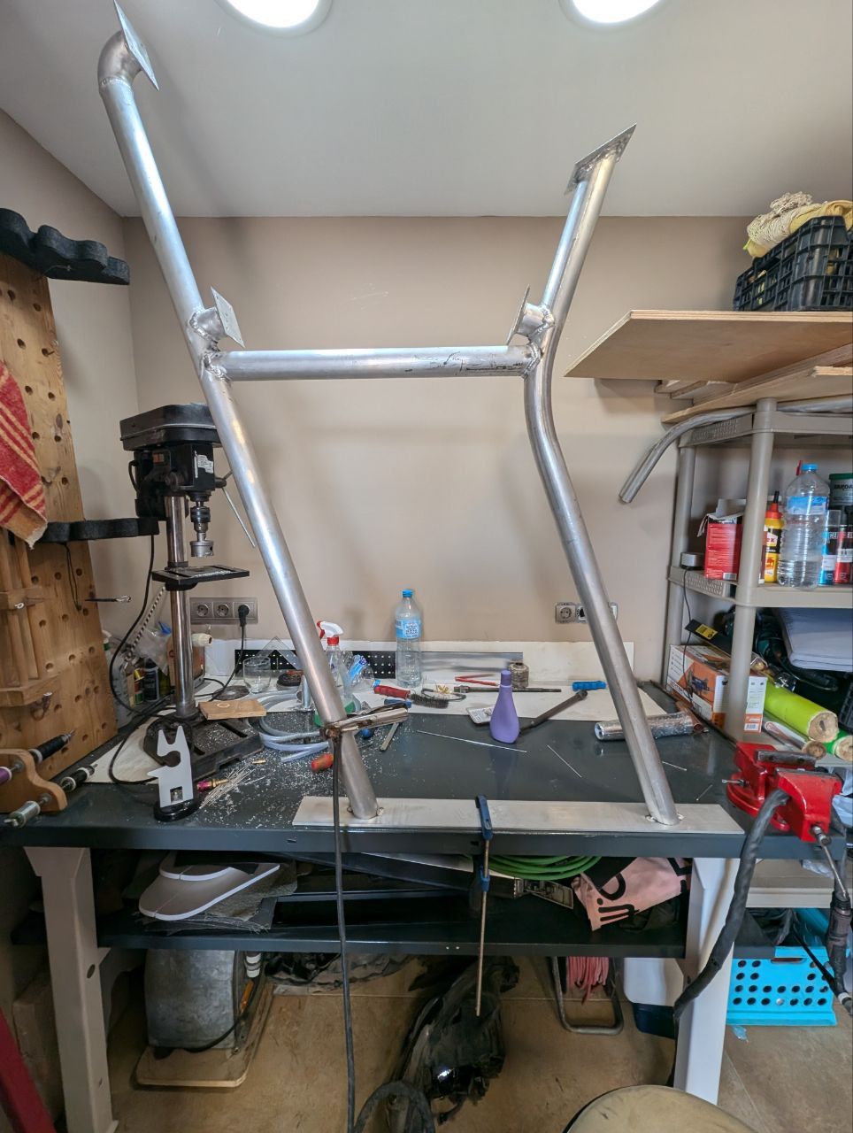 Fabricación de estructura de puente en aluminio